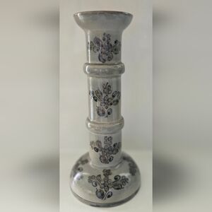Vintage 60's Ken Edwards Tonala El Palomar Pottery Candle Holder 11.5 In